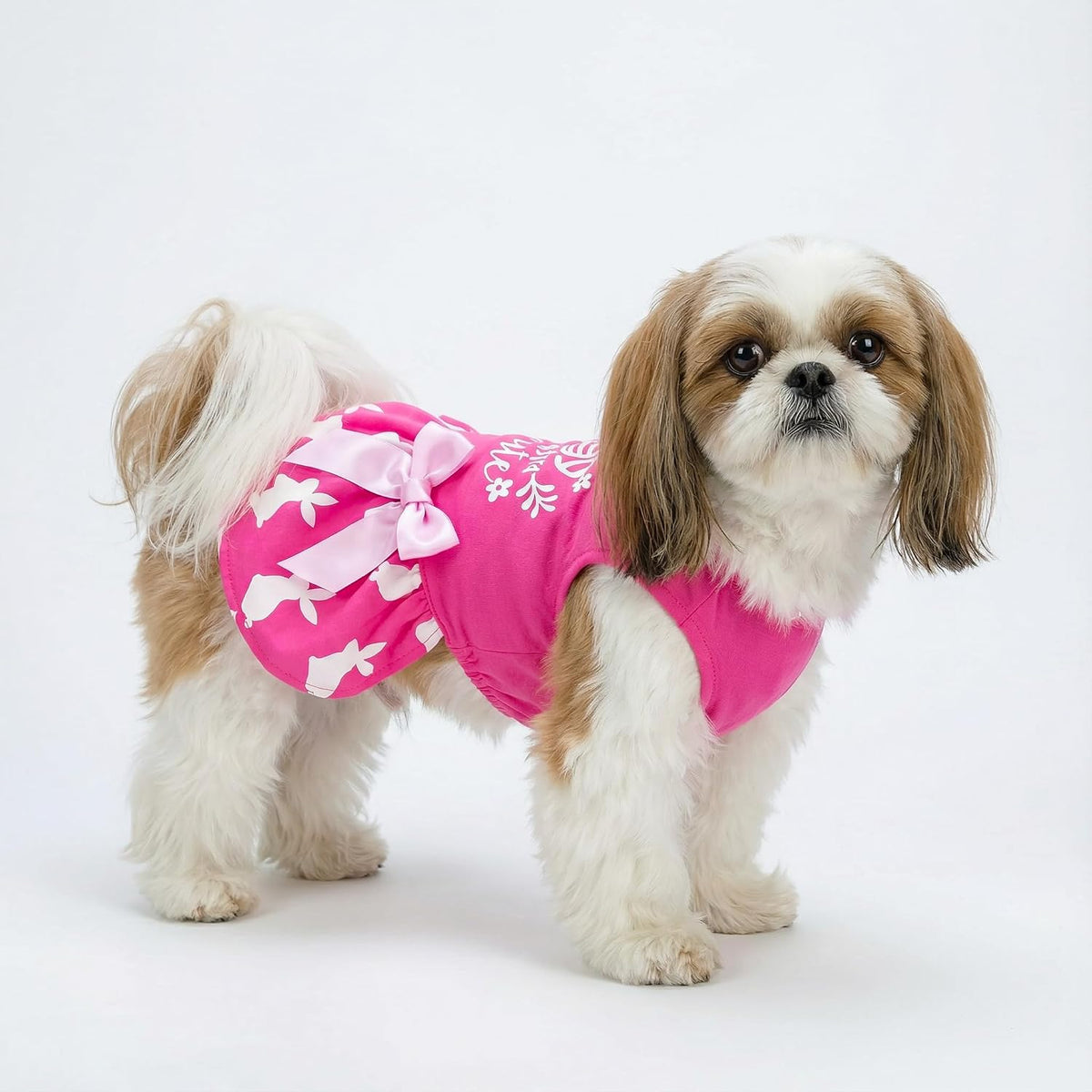 Fitwarm Halloween Pumpkin Dog Dress - XX-Small / Eggstra Cute - image 4