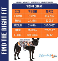 Dog Reflective Vest – Hi-Vis Fluorescent Visibility That Helps to Safeguard Your Pet On/Off Leash in Urban & Rural Areas (Camo, Medium)