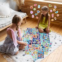 48 Sheets Stickers for Kids - 36 ocean stickers - image 3