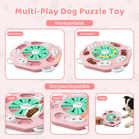 MateeyLife Dog Puzzle Toy, Puppy Enrichment Toys for IQ Training – Essentials for Dogs - L1, Pink - image 4