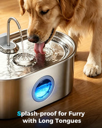 4.2Gal Extra Large Dog Water Fountain - Fountain + 3 Filters - image 3