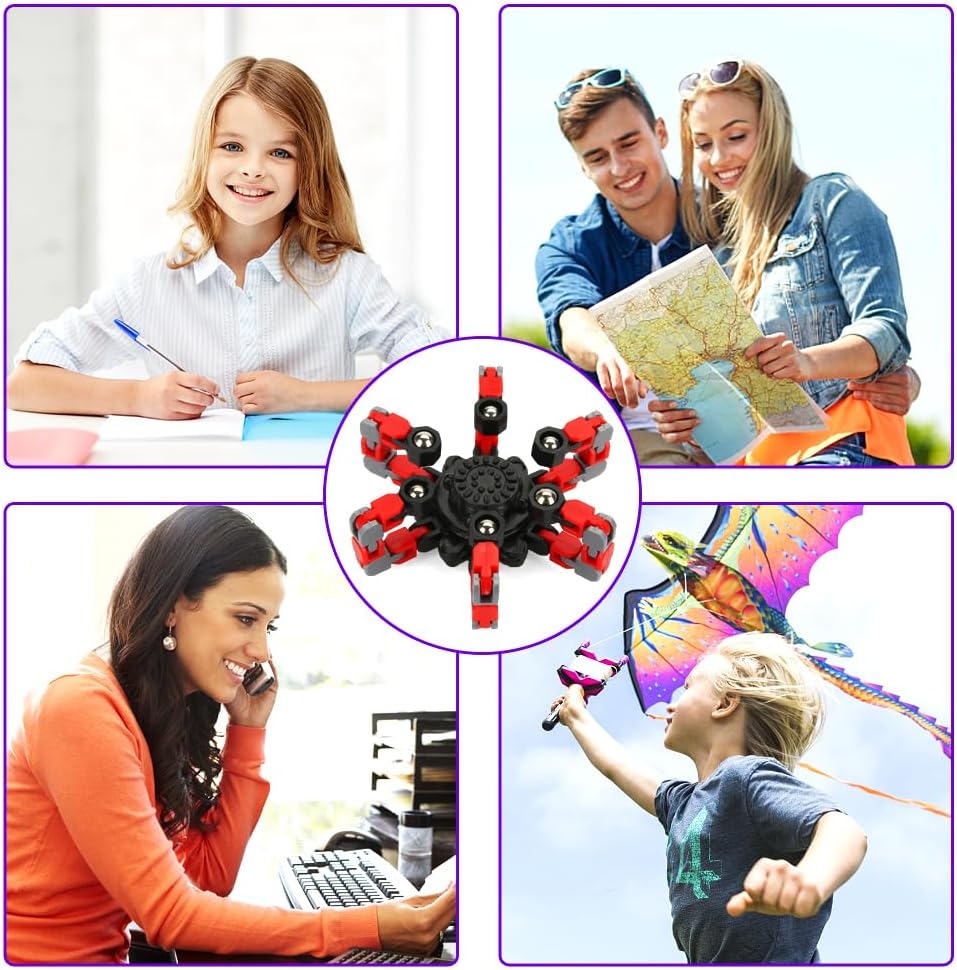 16Pack Transformable Fidget Spinner Toys Set - 8 - image 4