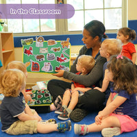 CHEFAN Felt Board for Toddlers, Felt Story Board - Little Red Hen - image 4