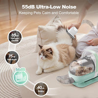 Afloia 6-in-1 Dog Grooming Vacuum Kit - Green - image 4