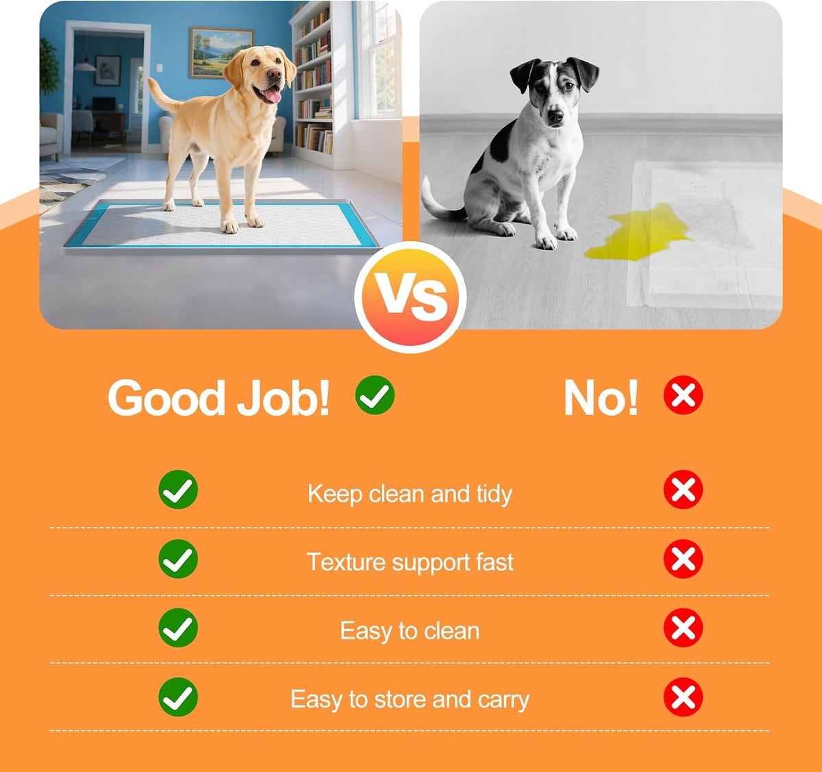 Pee Pad Tray Holder for Dogs - Light Gray / 34"L x 28"W - image 2