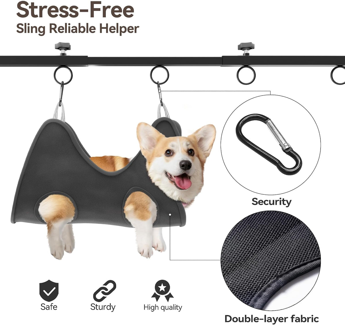 Pet Grooming Arm for Table, 42" H - image 3