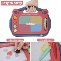 HCFJEH Magnetic Drawing Board for Kids Ages 3+ - Blue - image 4