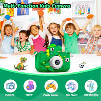 Dinosaur Kids Camera for Boys Girls - Green - image 3