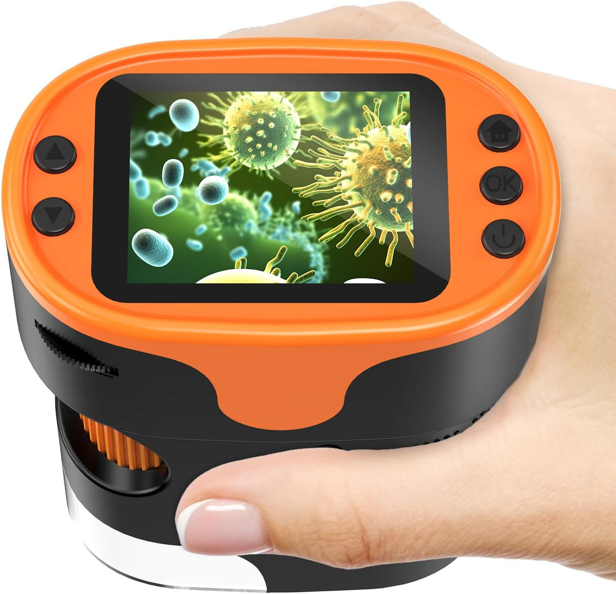Kids Digital Microscope STEM Toy: Complete Science Gift Kit for Ages