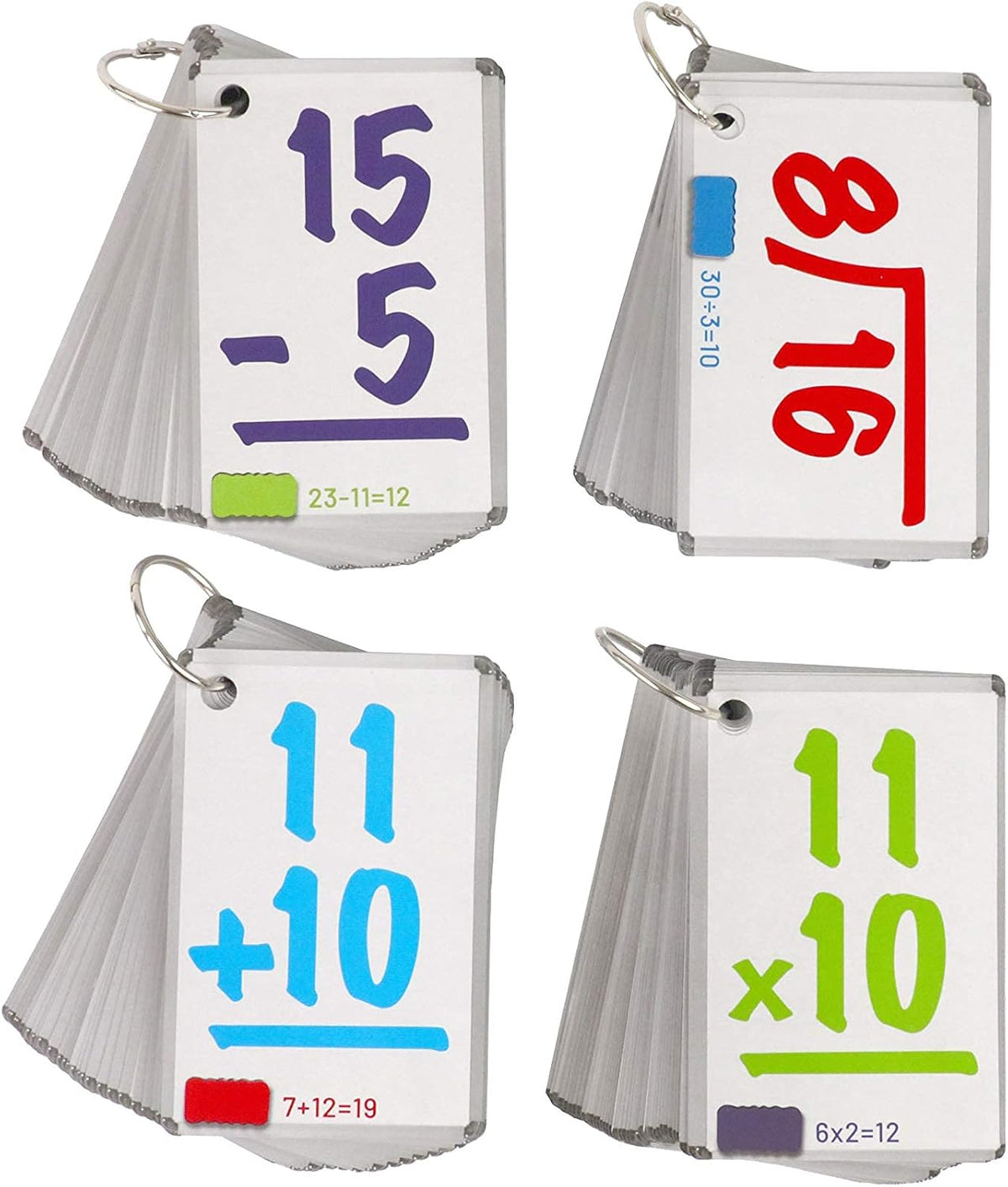Regal Games Math Flash Cards for Addition & Subtraction, 1st - 4 Pack Variety - image 3