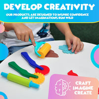 DIMROM Clay and Play Dough Tools Nine Piece Set, Ages 3 & Up - 18-piece Set - image 4