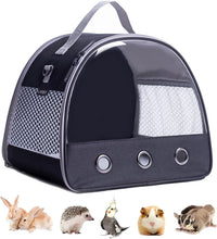 Guinea Pig Carrier Backpack - Black / Carrier