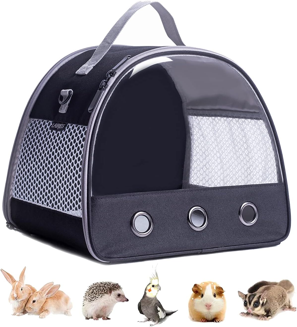 Guinea Pig Carrier Backpack - Black / Carrier