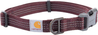 Carhartt Nylon Dog Collar Hunter Orange L – Essentials for Dogs - Deep Wine / Large 18-26"(L) X1"(W)