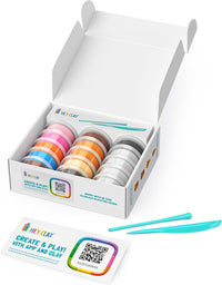 Hey Clay Exotic Pets air dry clay kit with 15 cans and sculpting tools - view 35