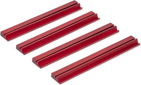 Yellow Mountain Imports chestnut wooden mahjong racks with magnetic pushers, set of 4, 18 inches - view 15