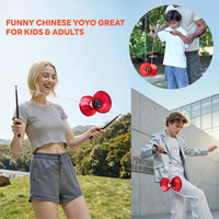 MAGICYOYO 4-inch triple bearing diabolo yoyo for kids with hand sticks - view 10