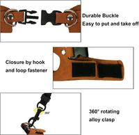 Bearded Dragon Harness Leash Set, 3 Size Lizard Harness - Brown - image 4