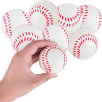 Super Z Outlet 12 pack of mini foam sports balls in soccer style - view 5
