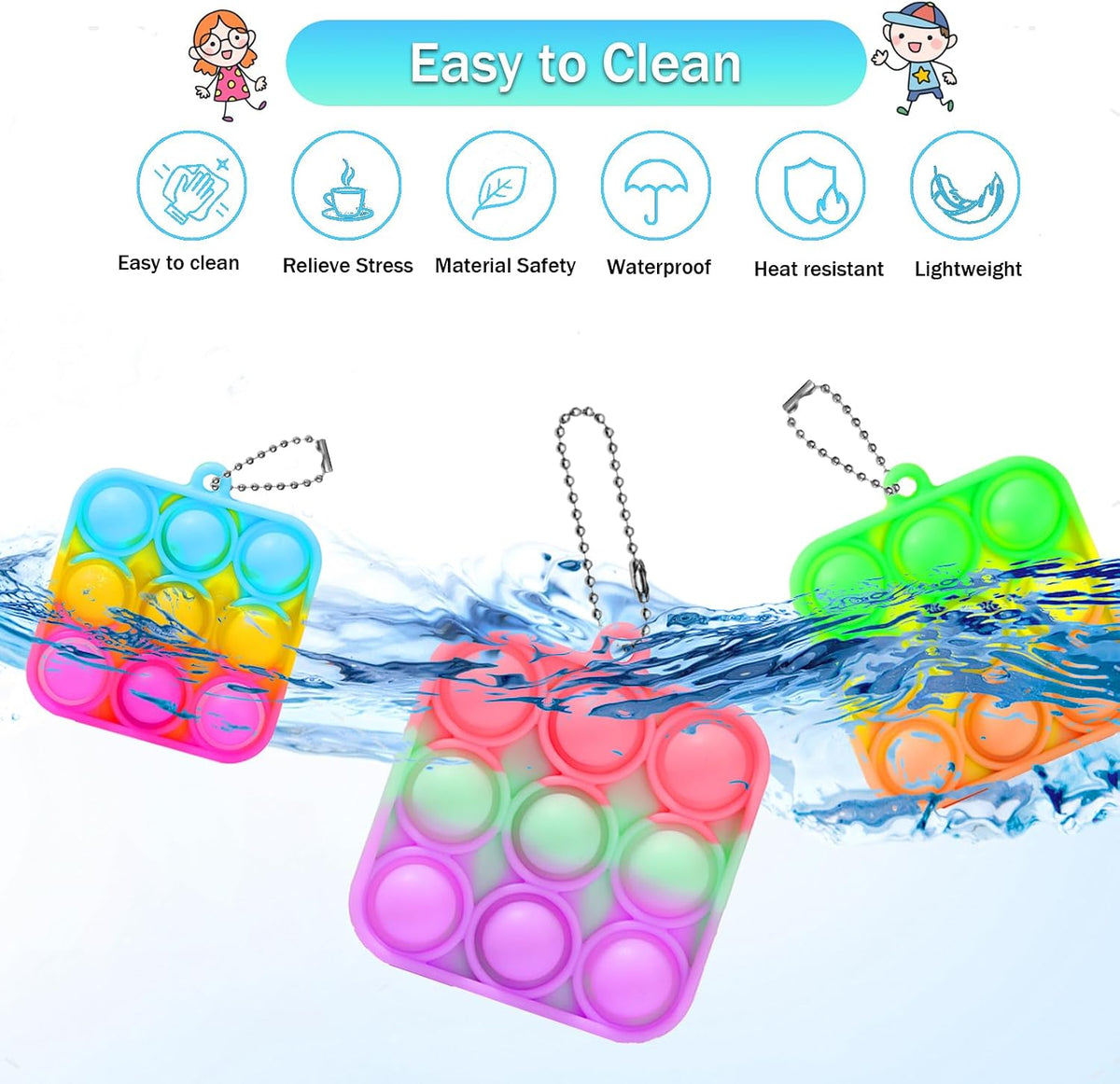 57PCS Party Favors for Kids - Square-57 - image 2