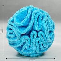 Puppy and Small Breed Snuffle Interactive Foraging Dog Puzzle Ball Toy Blue Small