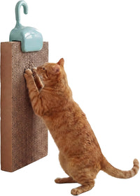 Kitty City XL 3-Pack Cat Scratcher Pads - Blue Hangers / Hangers