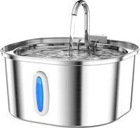 PEKTACO Cat Water Fountain - Small Window Cat Fountain