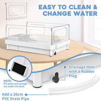 MoonOrange Small Turtle Tank Kit - White Tank - image 2