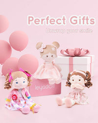 LeyaDoll 16 inch Montessori baby doll with buttons, zippers and laces - view 12
