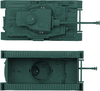 BMC Classic Toy Soldiers WW2 German Panzer IV tank in charcoal gray plastic - view 7