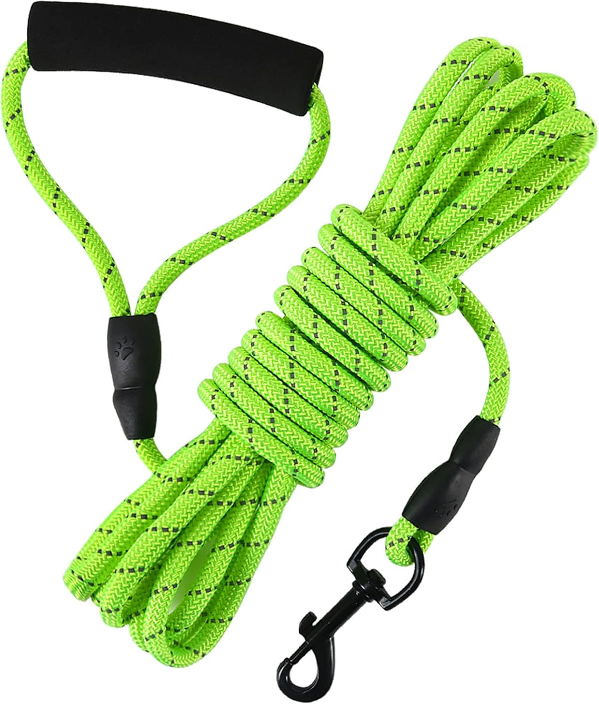 Vivifying Floating Long Dog Leash - 20ft / Green