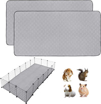 2Pack Guinea Pig Cage Liners - 12 In Grid Length / C&C 3x6(36" x 72") 2Pack