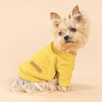 Fitwarm 3 Pack Classic Fleece Dog Sweater - Small / Orange-Yellow-Coffee - image 4