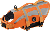 EMUST Dog Life Jacket, High Visibility Dog Life Vests with 2 Rescue Handles – Essentials for Dogs - XXL / NewOrange