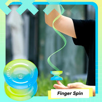 K2 Crystal Responsive Yoyo for Kids，Professional Yo-yo for Beginners – Fun for Kids & Family - Skyblue Yellow - image 3