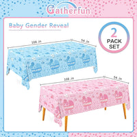 Gatherfun Ice Cream Party Supplies: 2-Pack Ice Cream Birthday Party - Gender Reveal - image 2