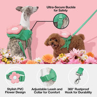 VETRESKA Flora Dog Harness, Leash and Collar Set - L - image 4