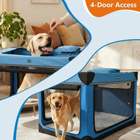 Ownpets Collapsible Dog Crate - Blue / 42.0"L x 31.0"W x 31.0"H - image 2