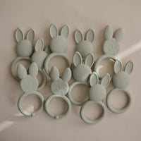 mushie Silicone Baby Teether Toy - Bunny - image 3