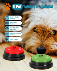 6 Pcs Dog Talking Button Set - 9 Pack‑3 Mat - image 2