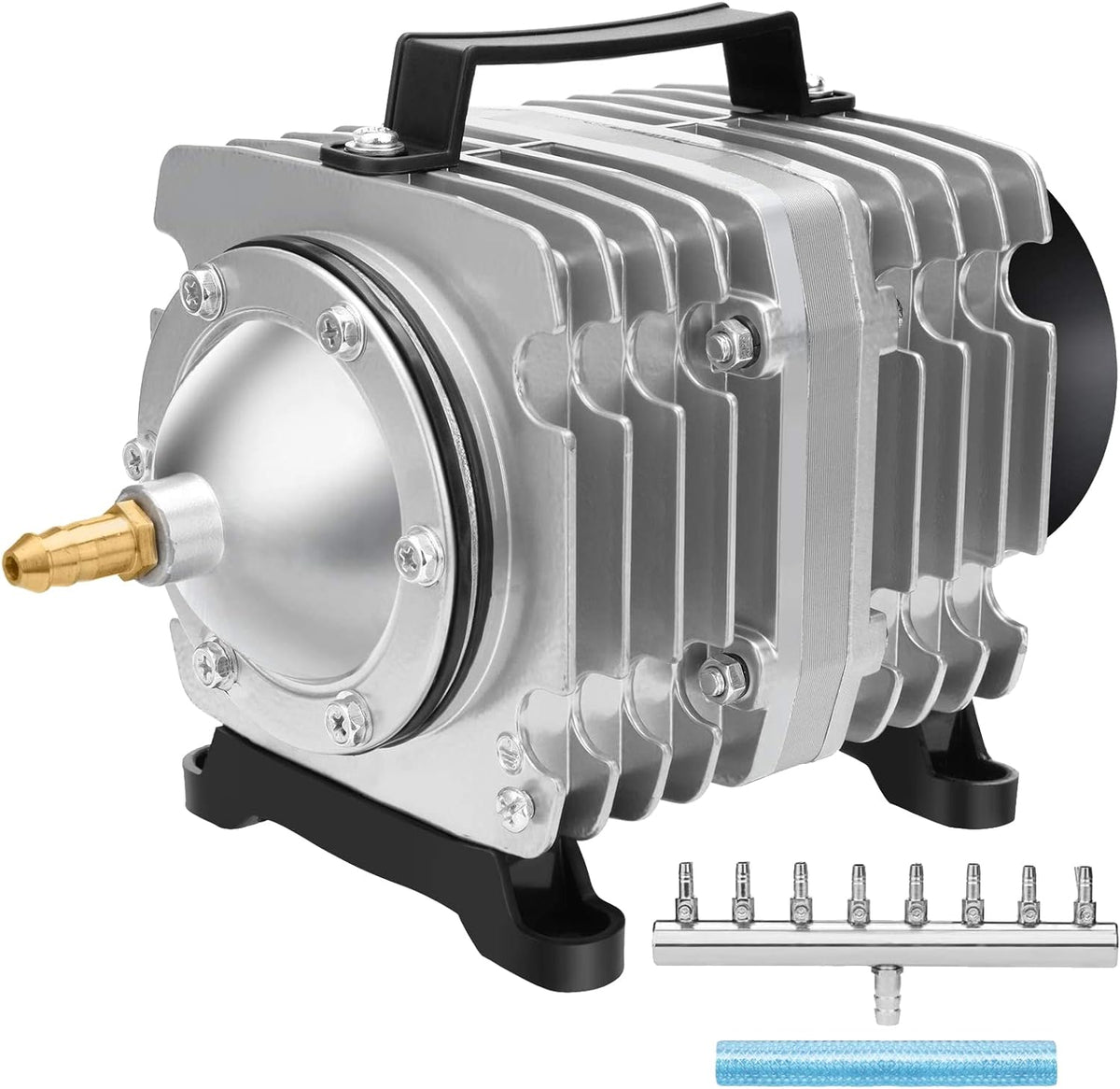 AquaMiracle Aquarium Air Pump Commercial Air Pump with Aluminum - 120W-1750GPH