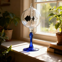 DORAMI large Crookes radiometer, solar light mill in transparent glass - view 14