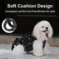 Wakytu Dog Lift Harness Dog Carrier Sling for Small Dogs & Cats - X-Small(2-5 LBS) / 2.0 Black - image 2