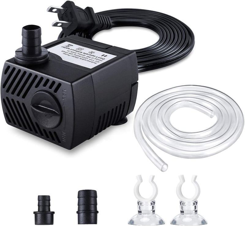 CWKJ Fountain Pump, 80GPH Submersible Water Pump