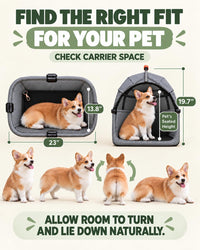 Zoosky 3 in 1 Dog Stroller - Dark Gray / 3 in 1 - image 3