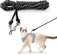 Extra Long Cat Leash for Yard - 15 ft