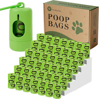 Cherry Blossom Scented Dog Poop Bags, 42 Rolls 630 counts - Green / 630 Count (Pack of 1)