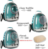 Bubble Cat Carrier Backpack - Green / Backpack - image 3