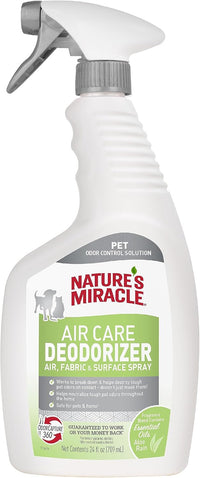 Nature's Miracle Air Care Spray for Multiple Surfaces - Aloe Rain / 24 Ounce (Pack of 1)