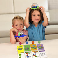Funwares Squid Squish floor game with 4 squid domes, foam balls and challenge cards - view 7